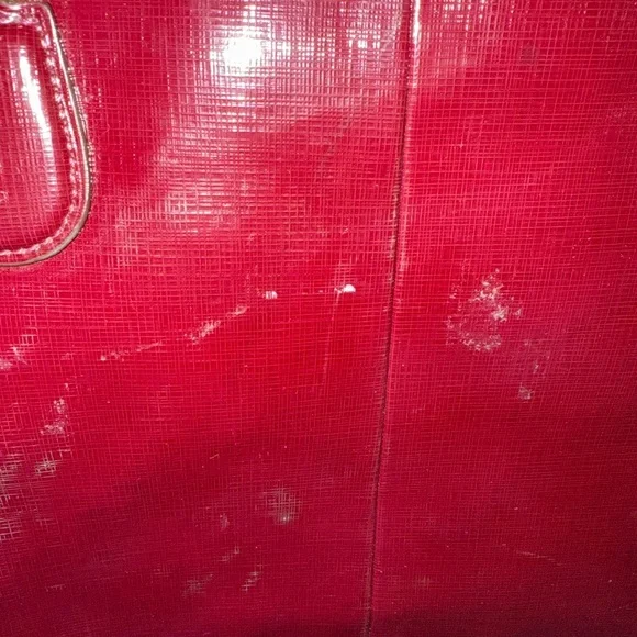 Coach Deep Burgundy Leather Tote - Picture 4 of 11